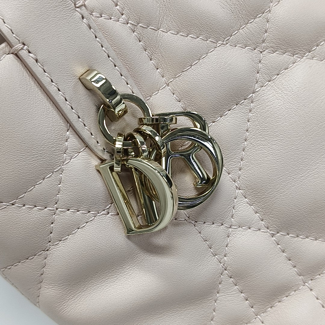 Toujours Nano Cannage Calfskin Pink