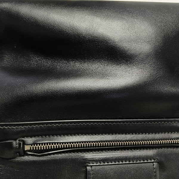 Calfskin Shoulder Bag Black