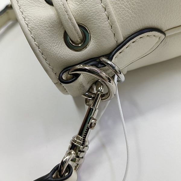 Calfskin Bucket Bag White