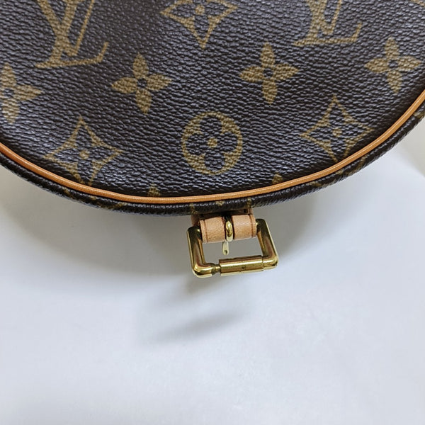 TAMBOURINE Monogram Coated Canvas Brown