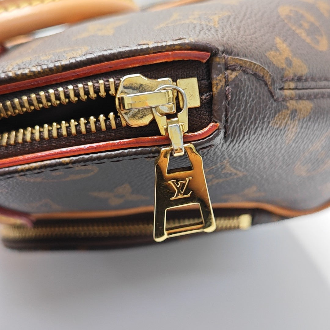 ELLIPSE Monogram Coated Canvas Brown