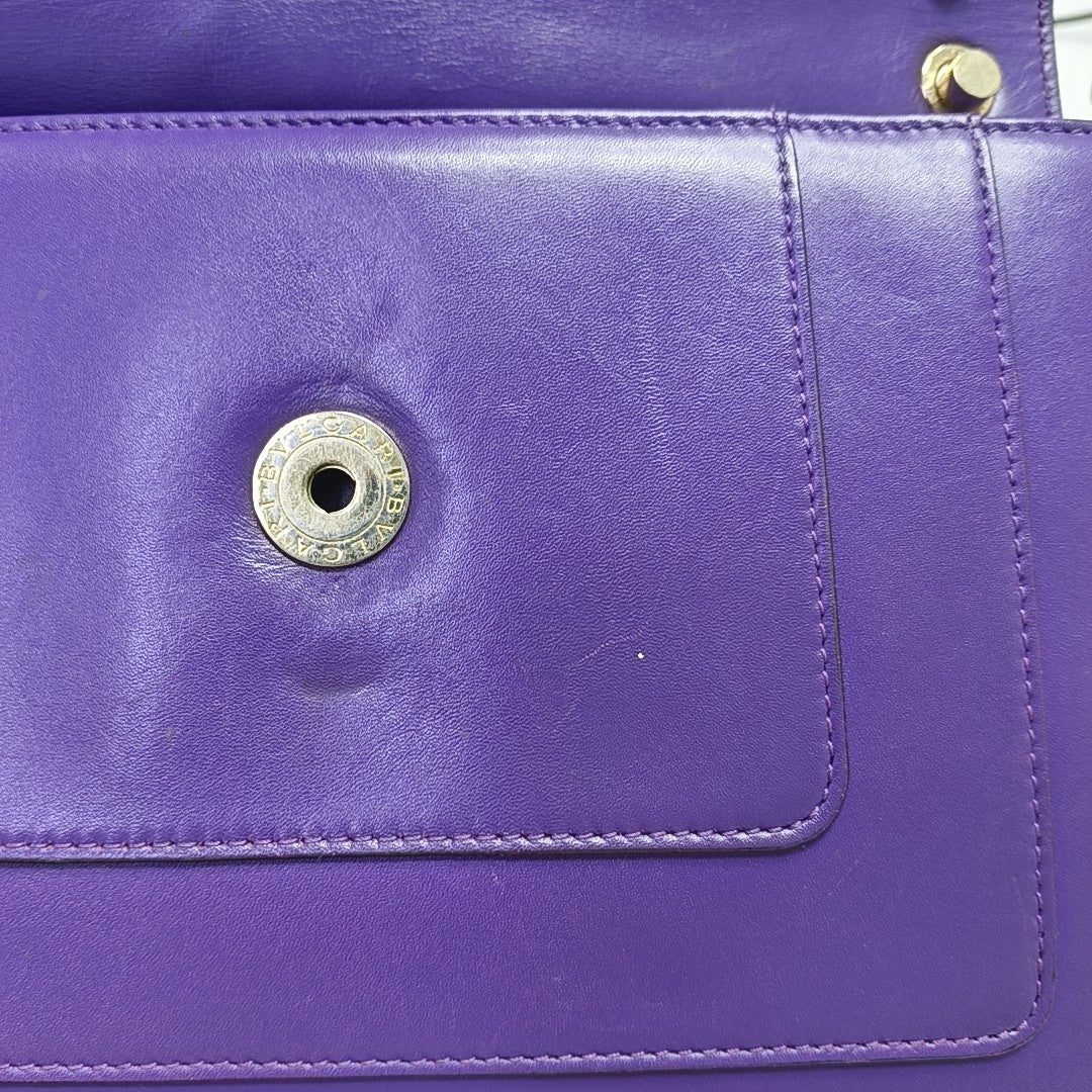 SERPENTI FOREVER Medium Calfskin Purple