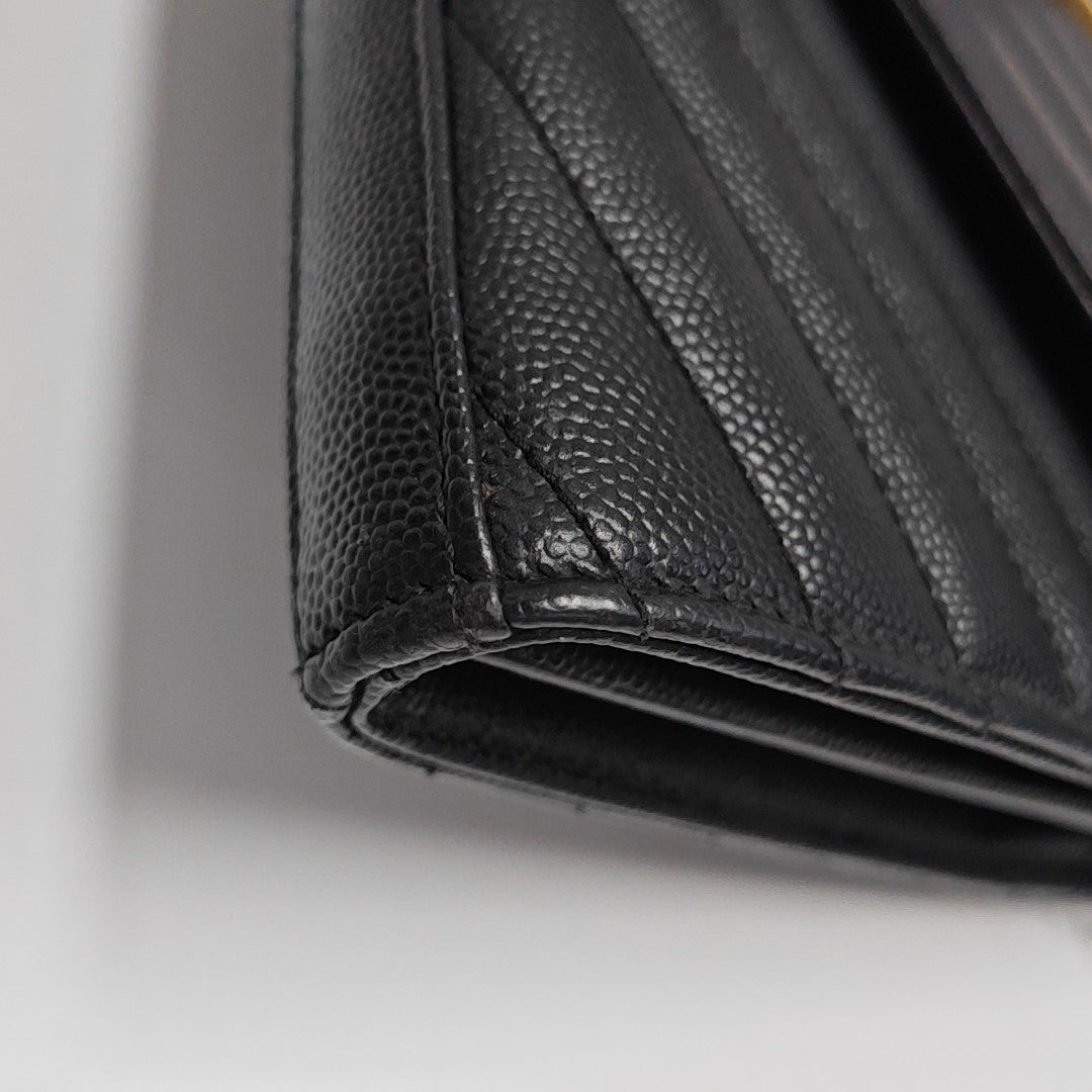 MONOGRAM Medium Quilted Calfskin Black
