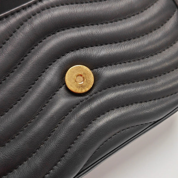 NEW WAVE Quilted Calfskin Black