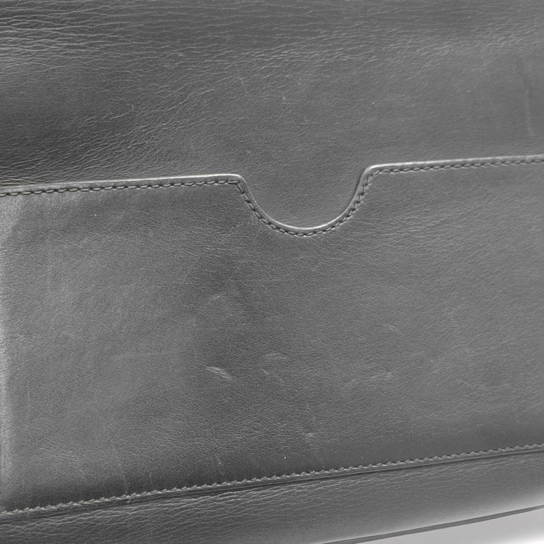 Padlock Medium Calfskin Black