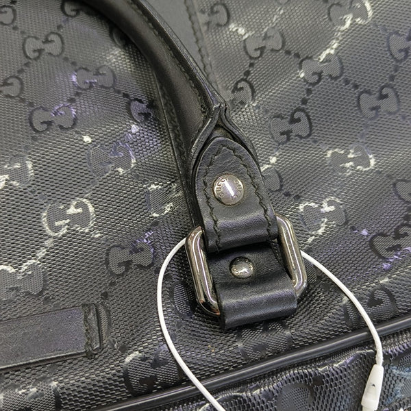 GG Imprime Coated Canvas Black