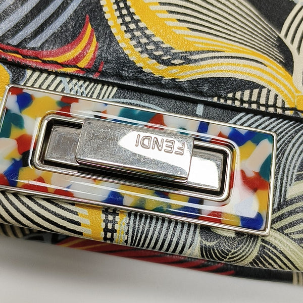 Peekaboo Large Calfskin Multicolor
