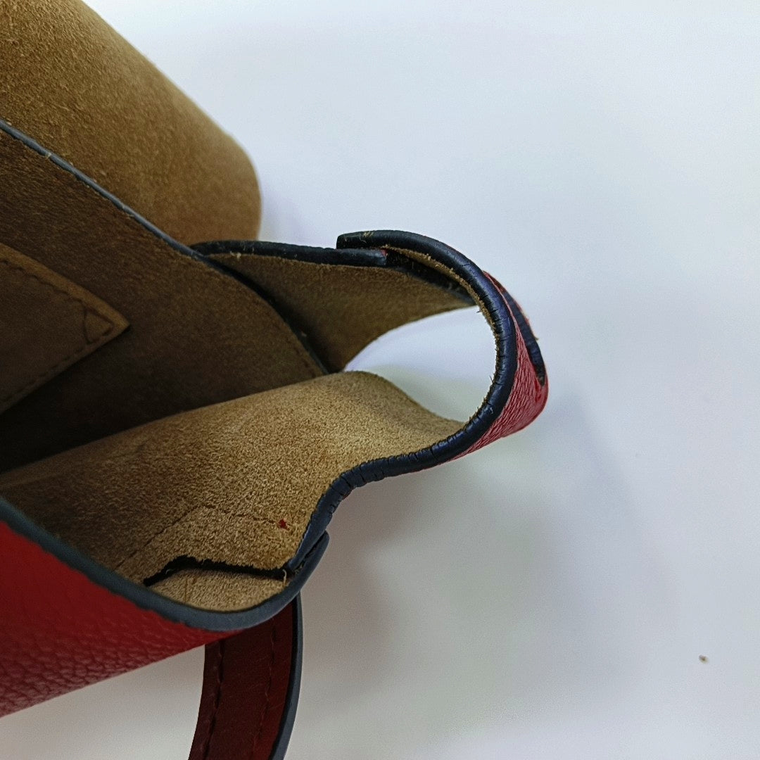 Gate Small Calfskin Red