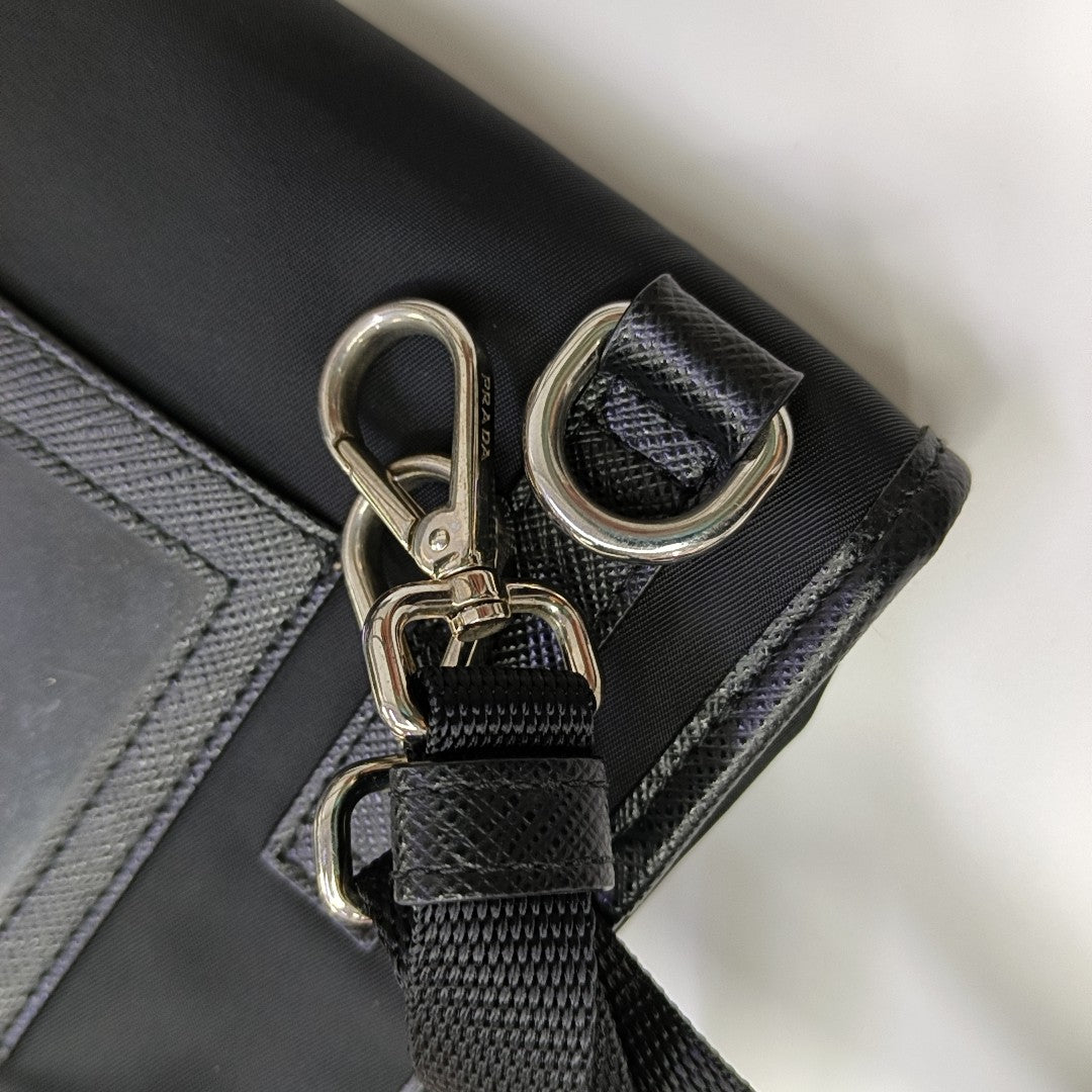 Fold Wallet Nylon Black