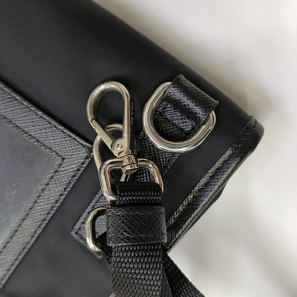 Fold Wallet Nylon Black