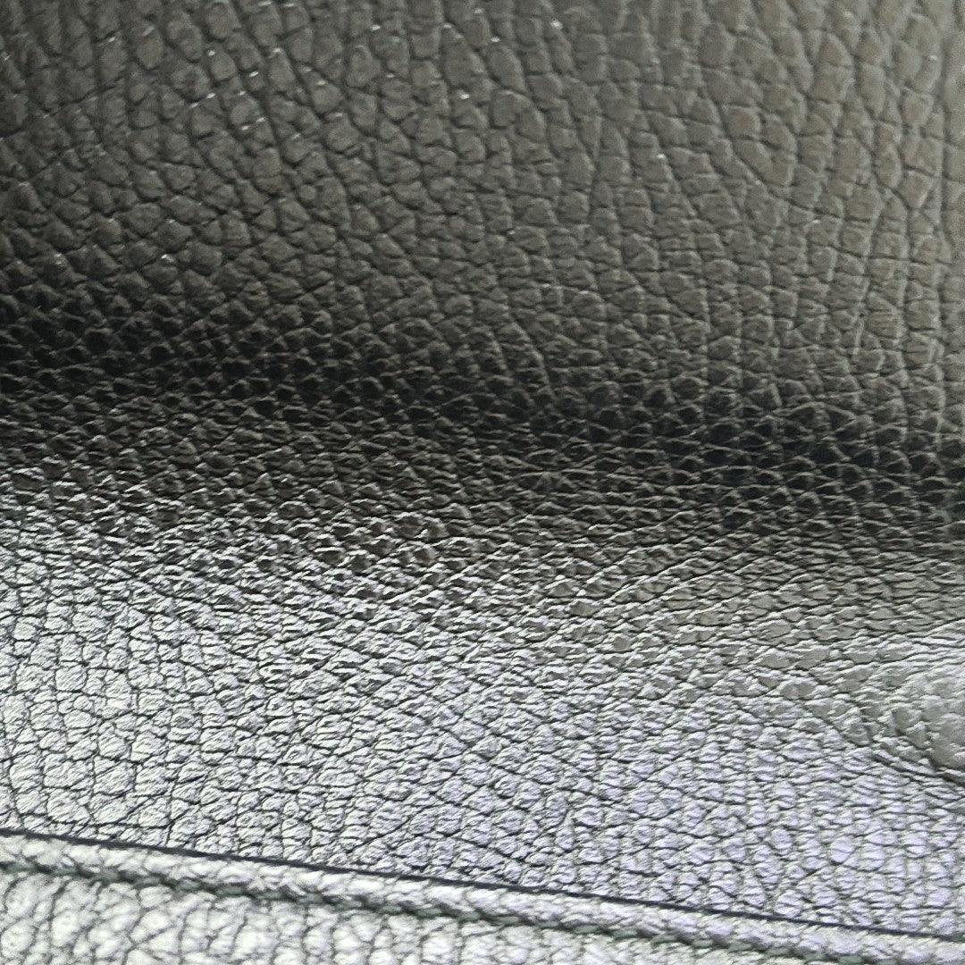 Interlocking G Small Calfskin Black