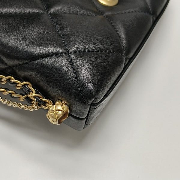 Quilted Lambskin Black