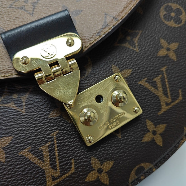 EDEN Monogram Coated Canvas Brown