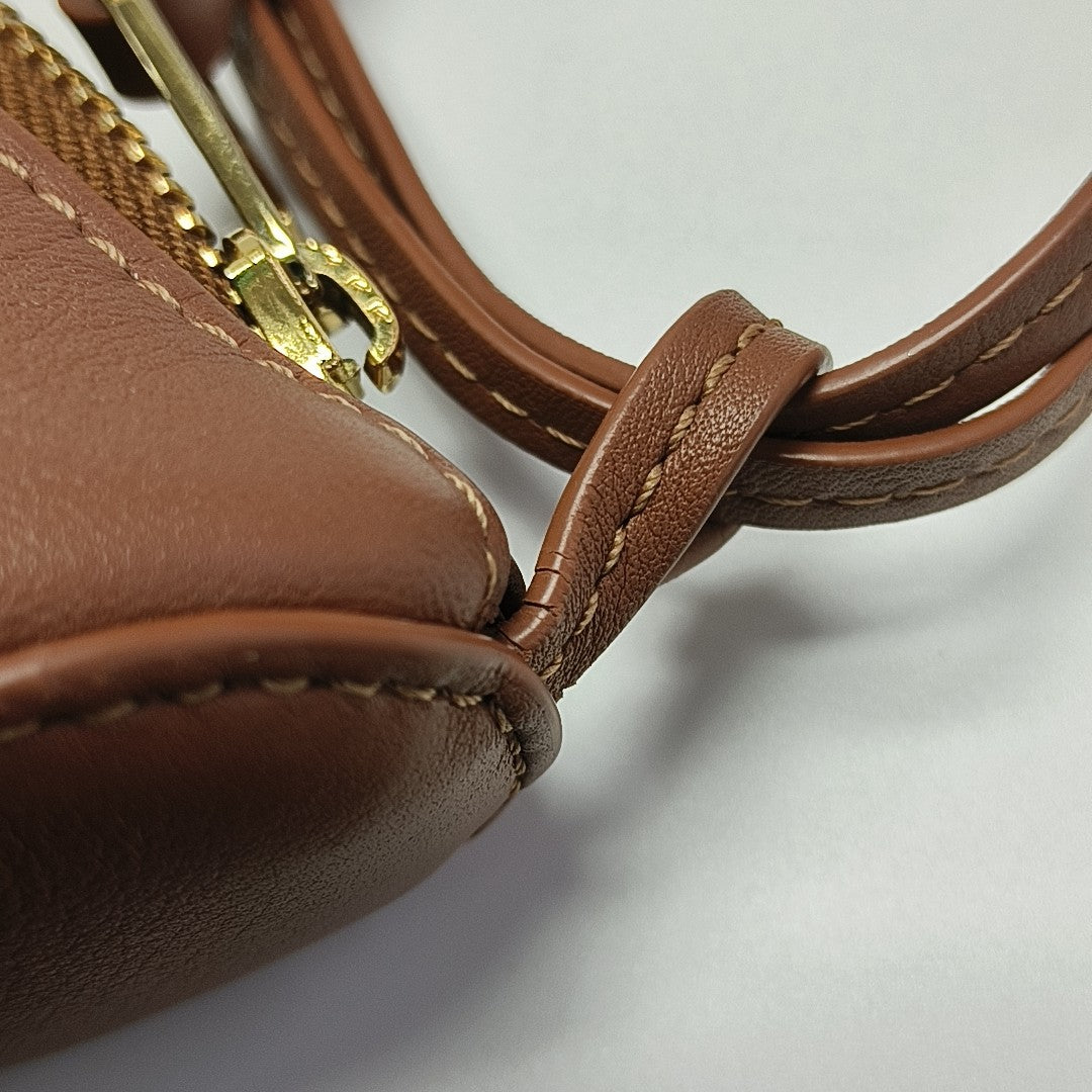 Hammock Hobo Mini Calfskin Brown