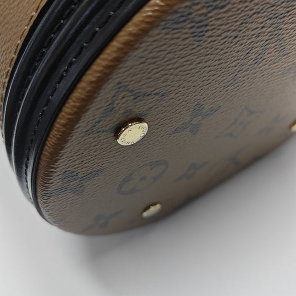CANNES PM Monogram Coated Canvas Brown