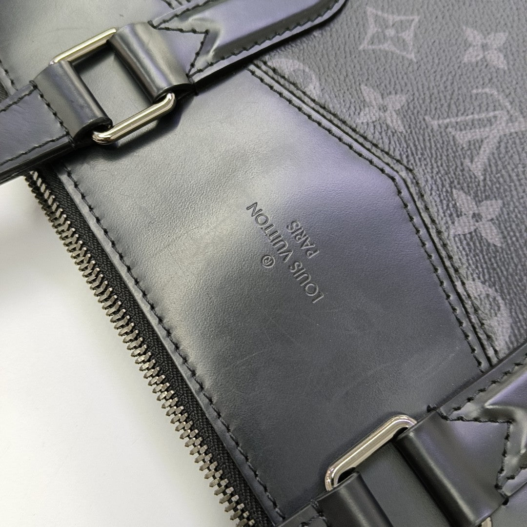 EXPLORER Monogram Coated Canvas Black – Looply