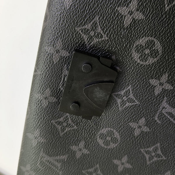 S-CAPE Monogram Coated Canvas Black