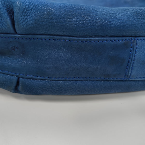 Calfskin Tote Bag Blue