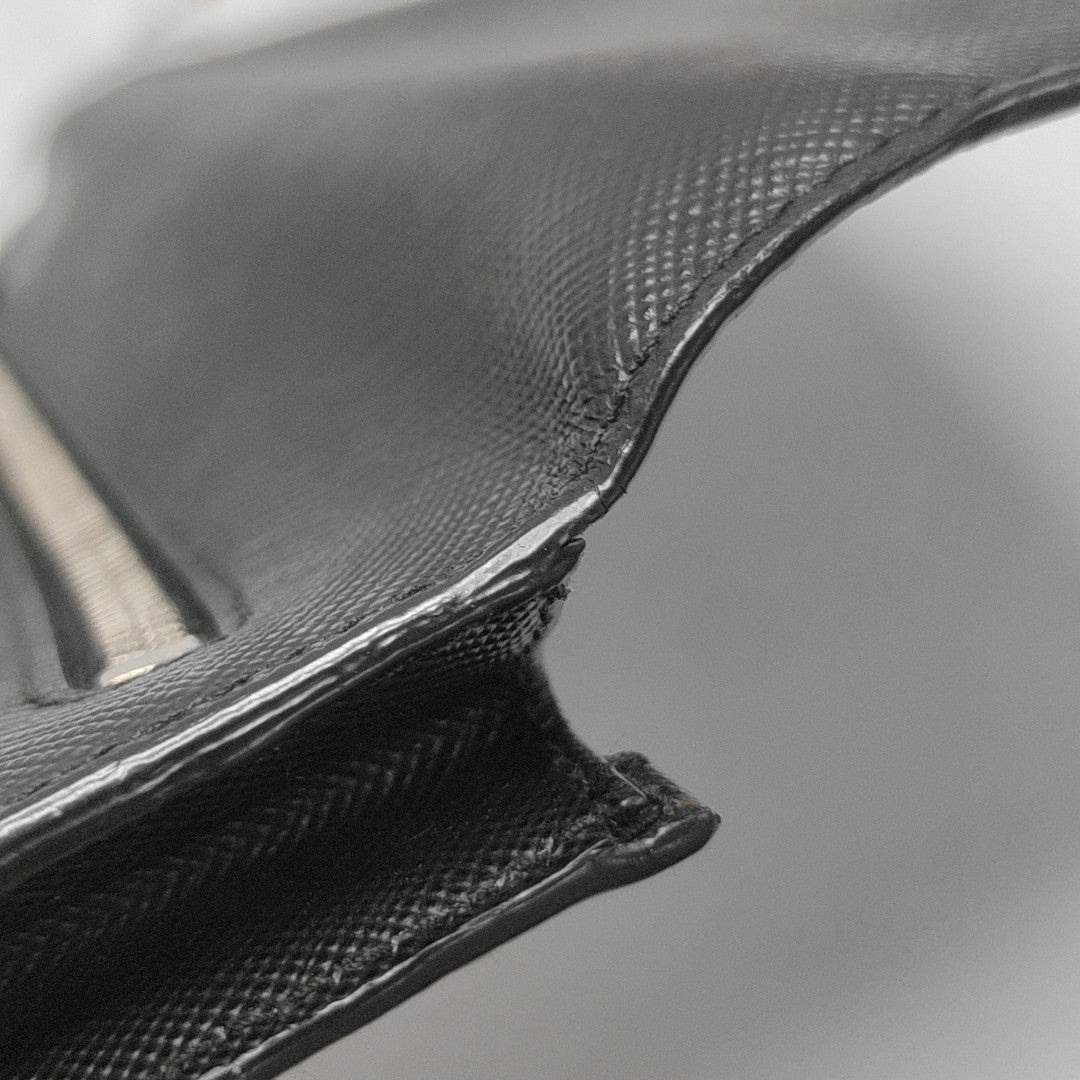 Saffiano Calfskin Wallet Black