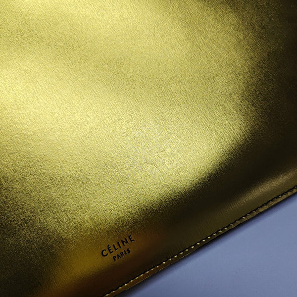 Calfskin Clutch Gold