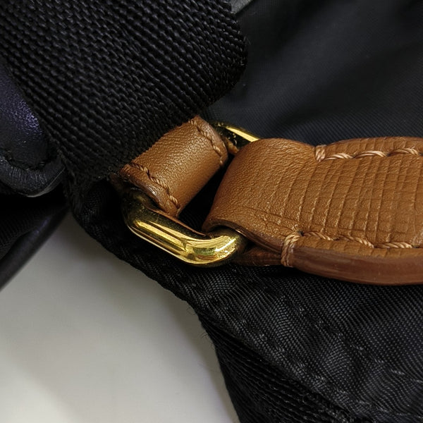 Nylon Backpack Black