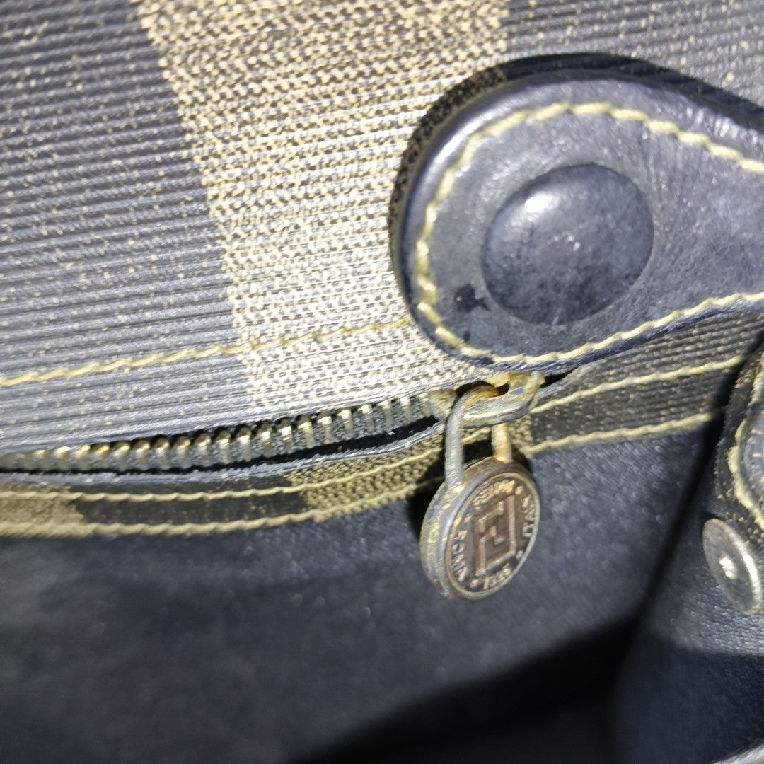 Pequin Coated Canvas Brown