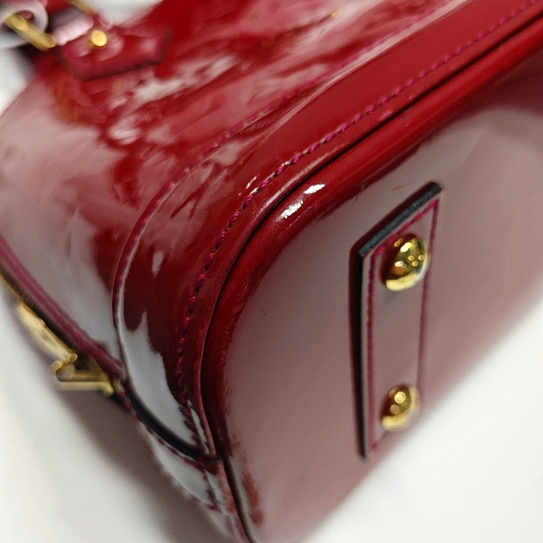 ALMA BB Patent Leather Red