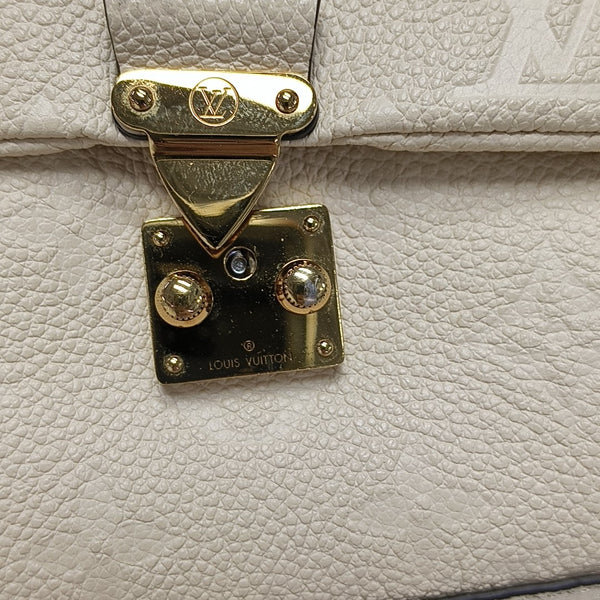 NANO MADELEINE Nano Monogram Calfskin Beige