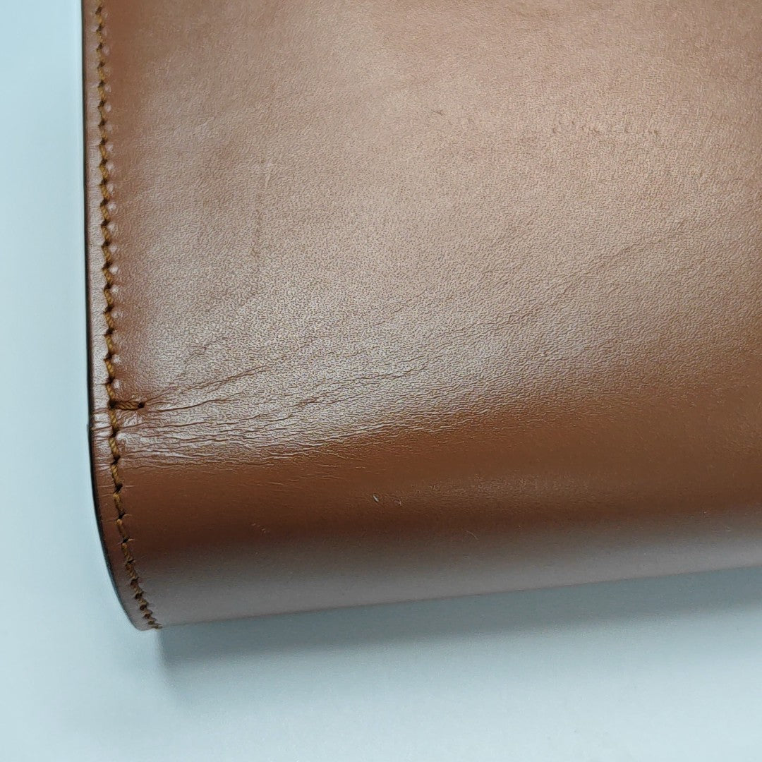 TB Small Calfskin Brown