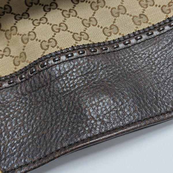 Monogram Canvas Tote Bag Beige