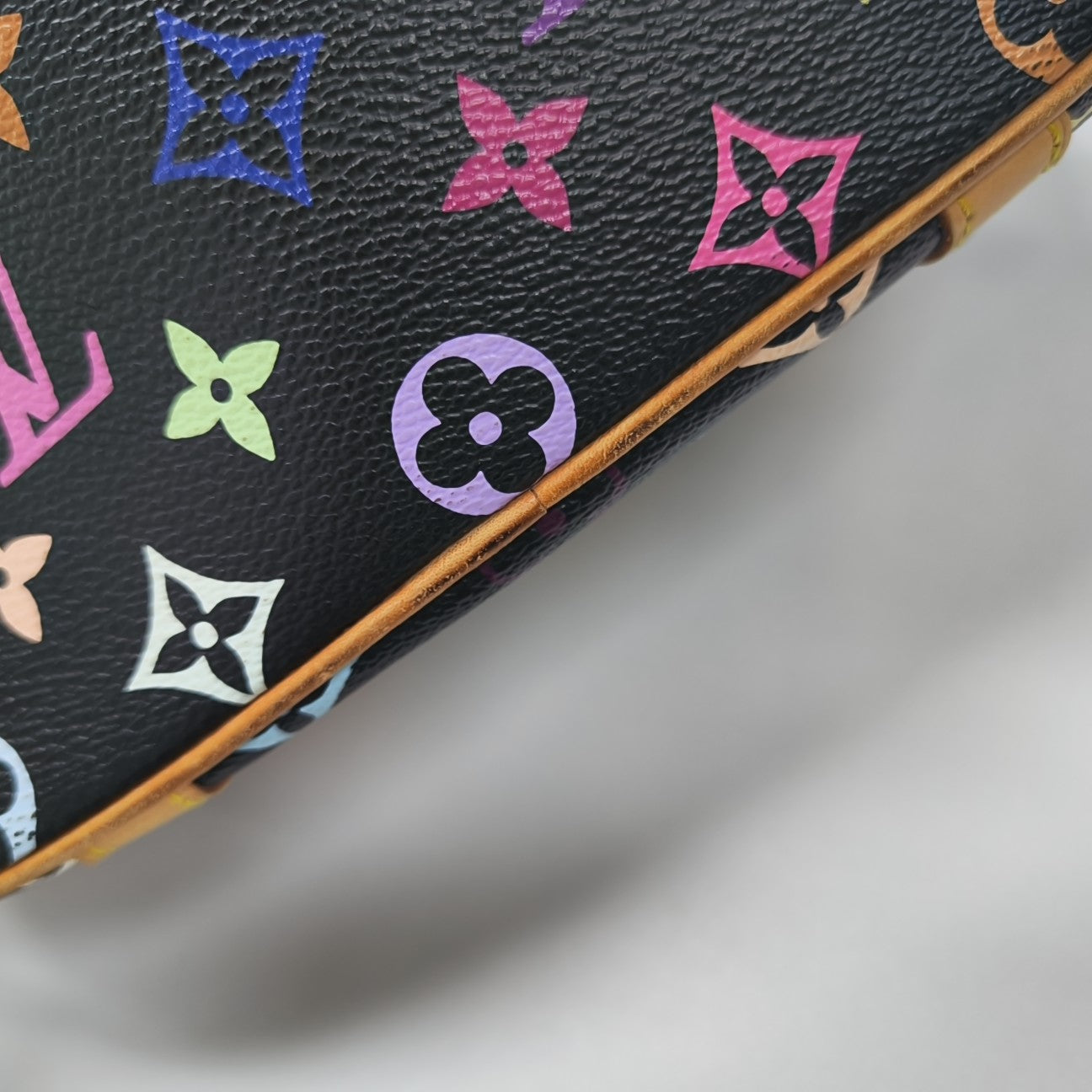 LV × TM THEDA GM Monogram Coated Canvas Black