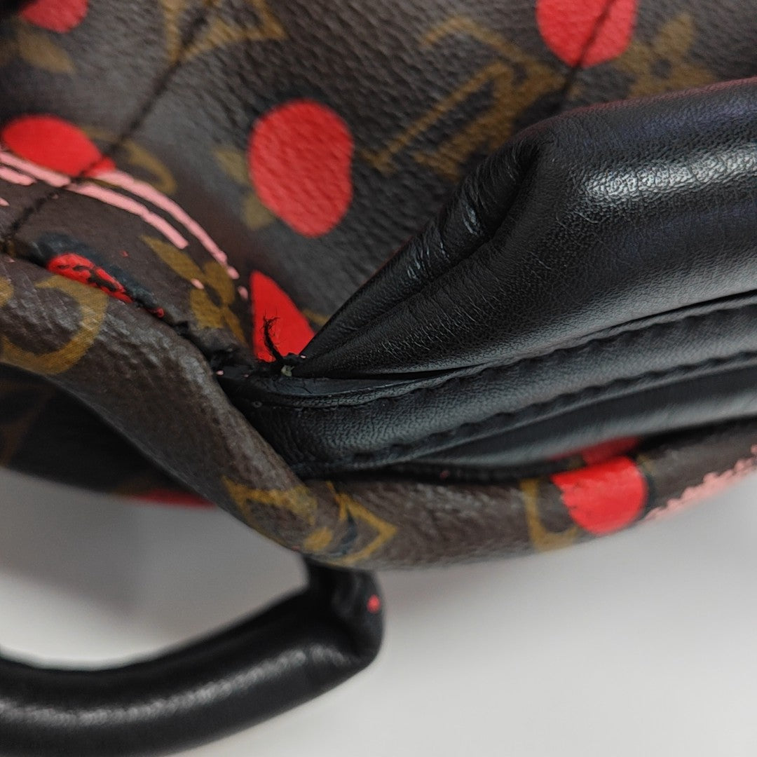 PALM SPRINGS PM Monogram Coated Canvas Brown