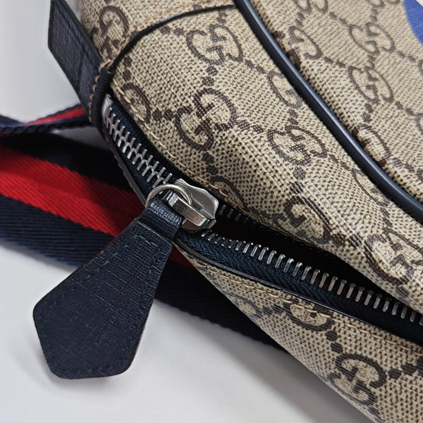 GG Supreme Monogram Coated Canvas Beige
