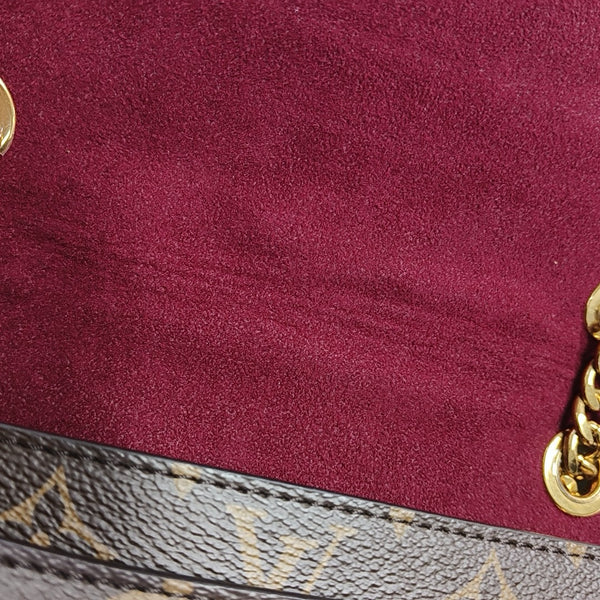 PASSY Monogram Coated Canvas Brown