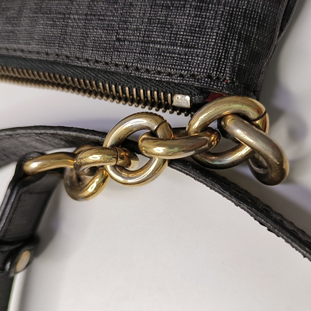 Coated Canvas Black