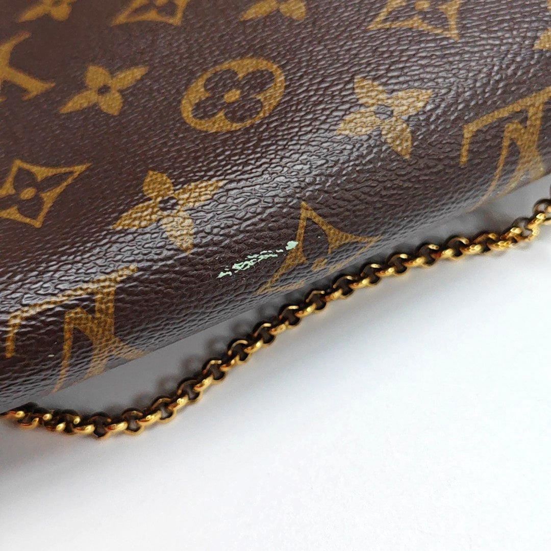 PALLAS Monogram Coated Canvas Brown