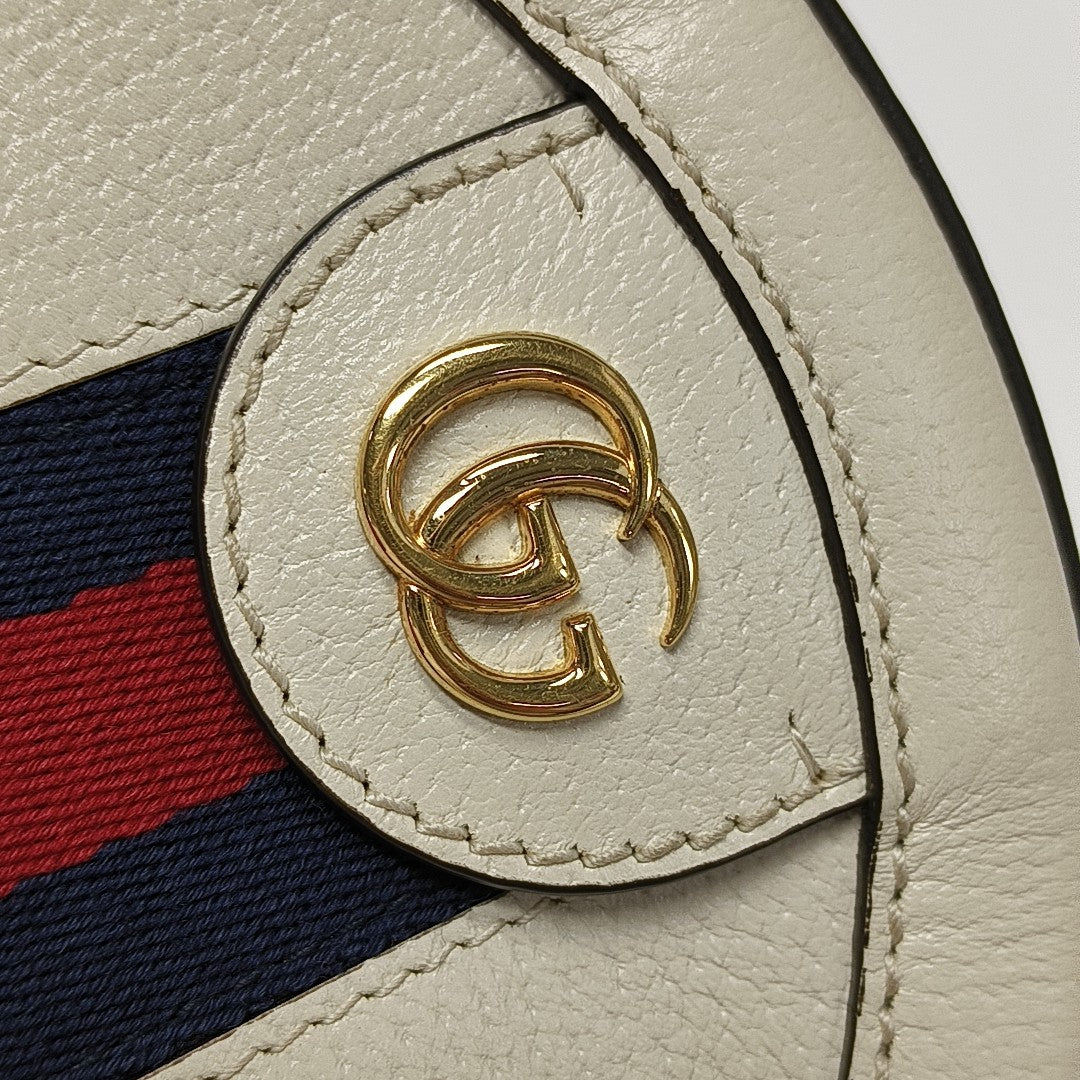 Ophidia Mini Calfskin White