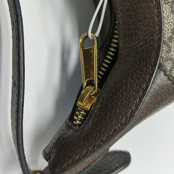Ophidia Monogram Coated Canvas Beige