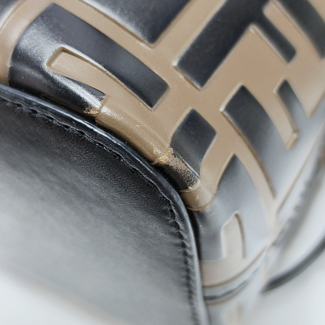 Mon Tresor Mini Monogram Calfskin Brown