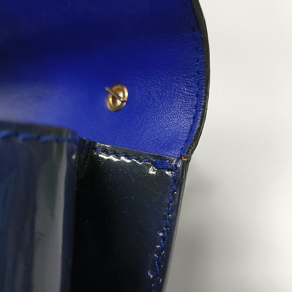 Ginny Calfskin Blue