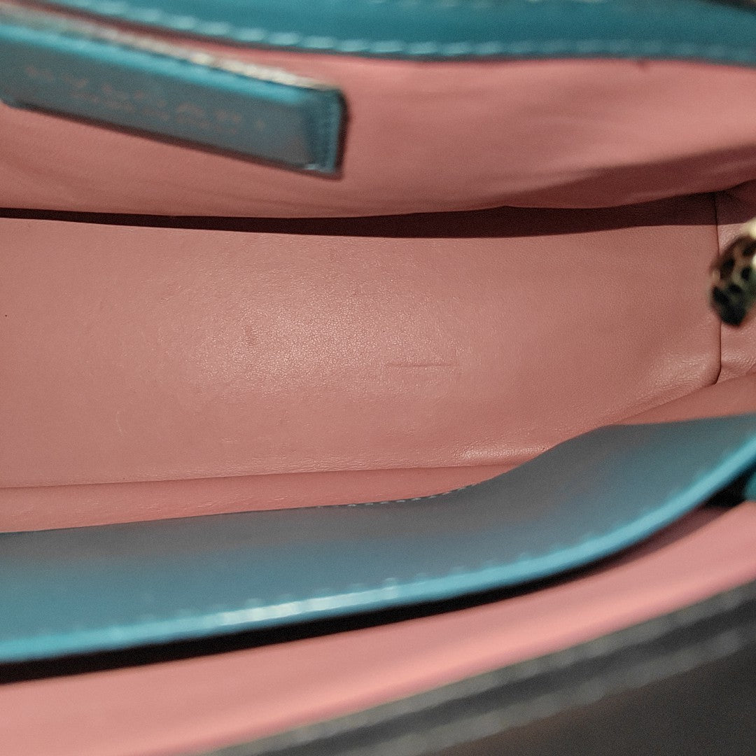 SERPENTI VIPER Calfskin Blue
