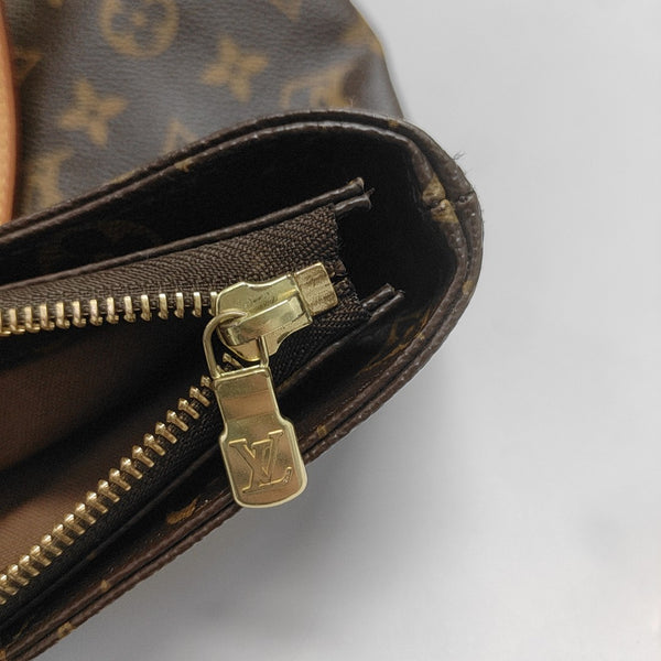 PIANO Monogram Coated Canvas Brown