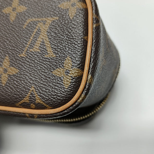 NICE Super Mini Monogram Coated Canvas Brown
