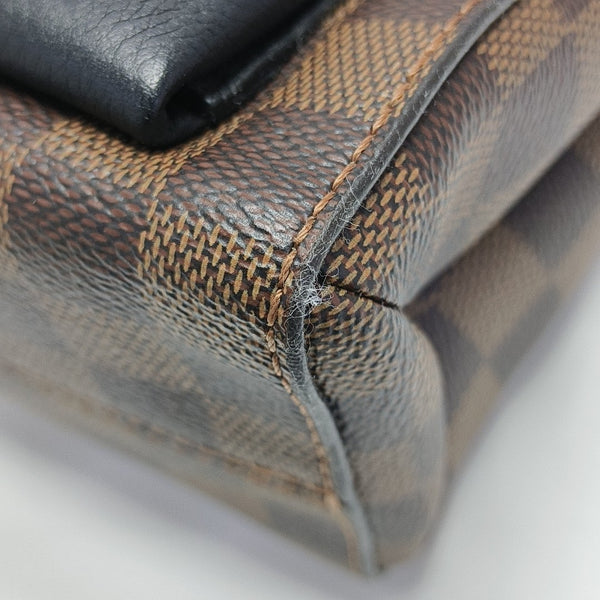 VAVIN PM Damier Ebene Coated Canvas Brown