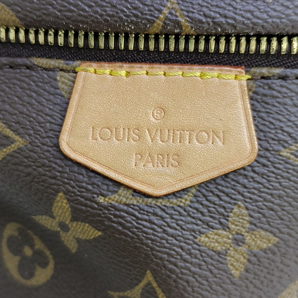 BUMBAG Monogram Coated Canvas Brown