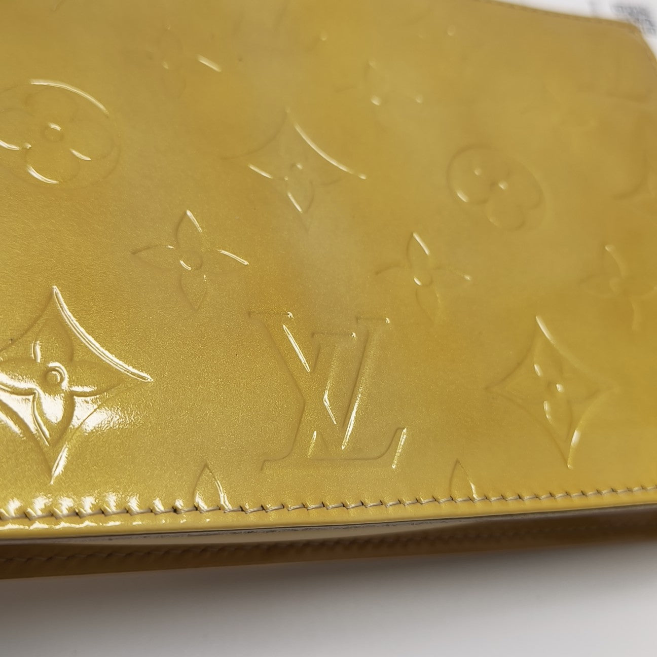 LEXINGTON Monogram Patent Leather Yellow