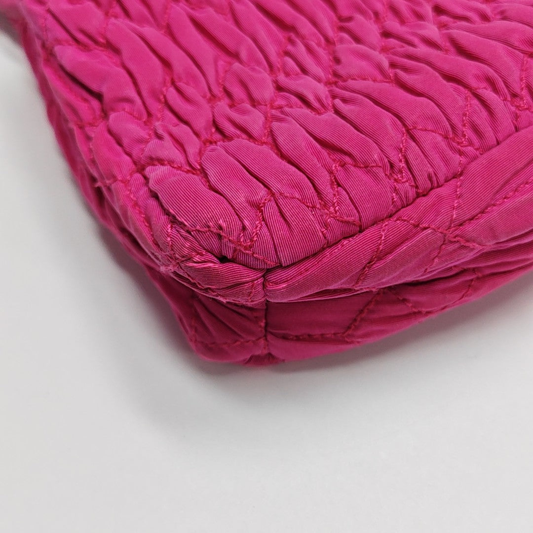 Crystal Quilted Canvas Red