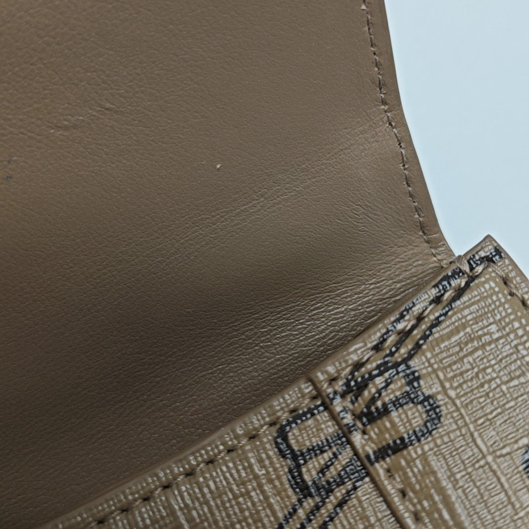 Hourglass Mini Coated Canvas Brown