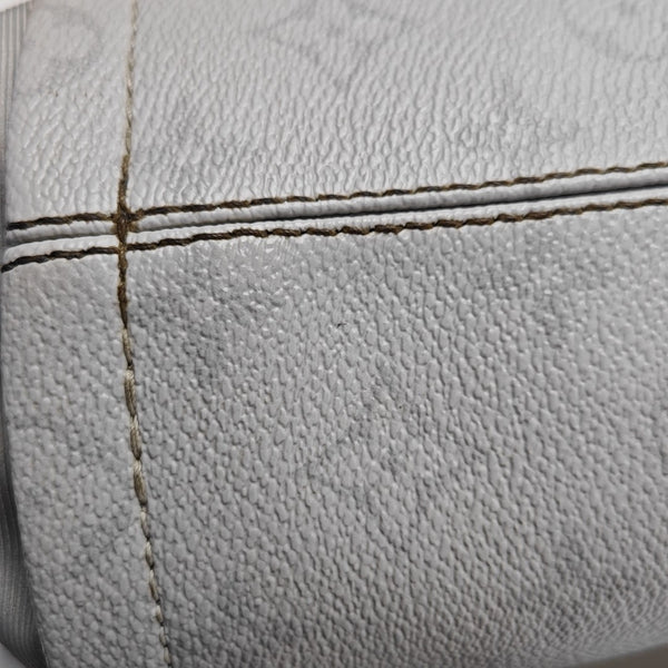 CHALK Monogram Coated Canvas Gray