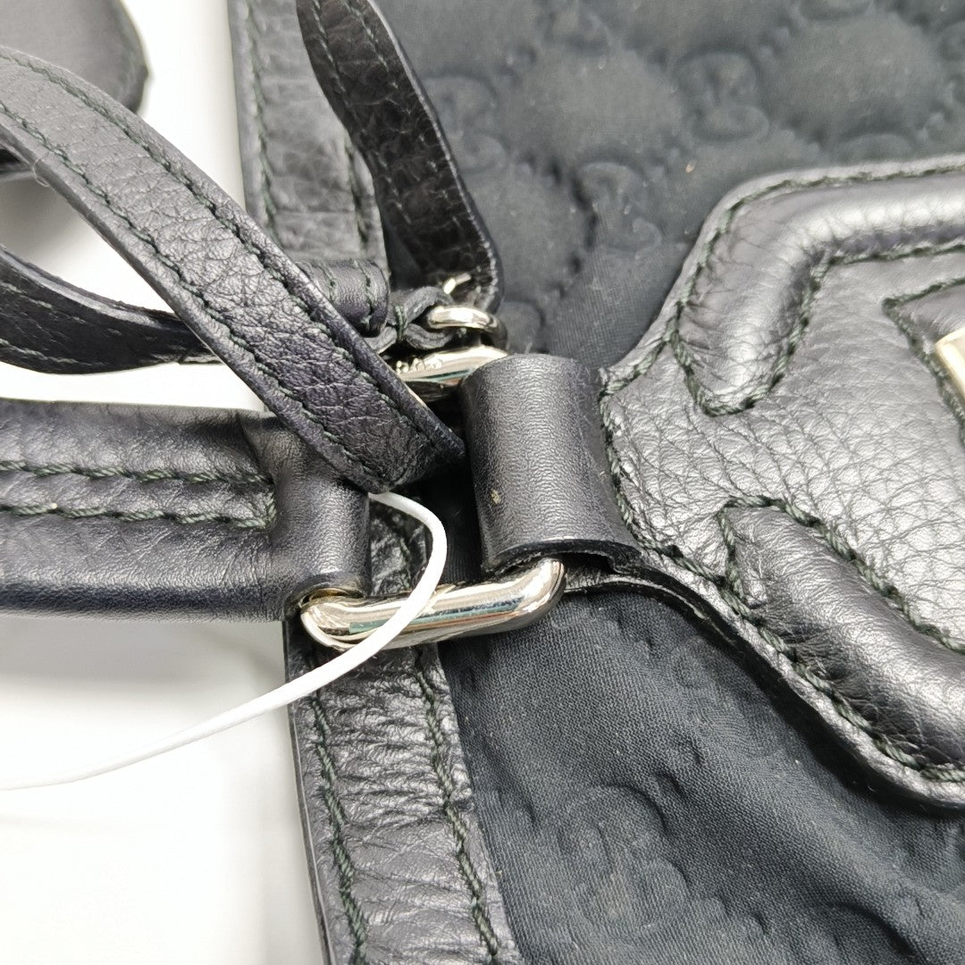 Swing Monogram Fabric Black